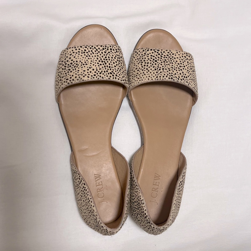 J.Crew Leopard Flats